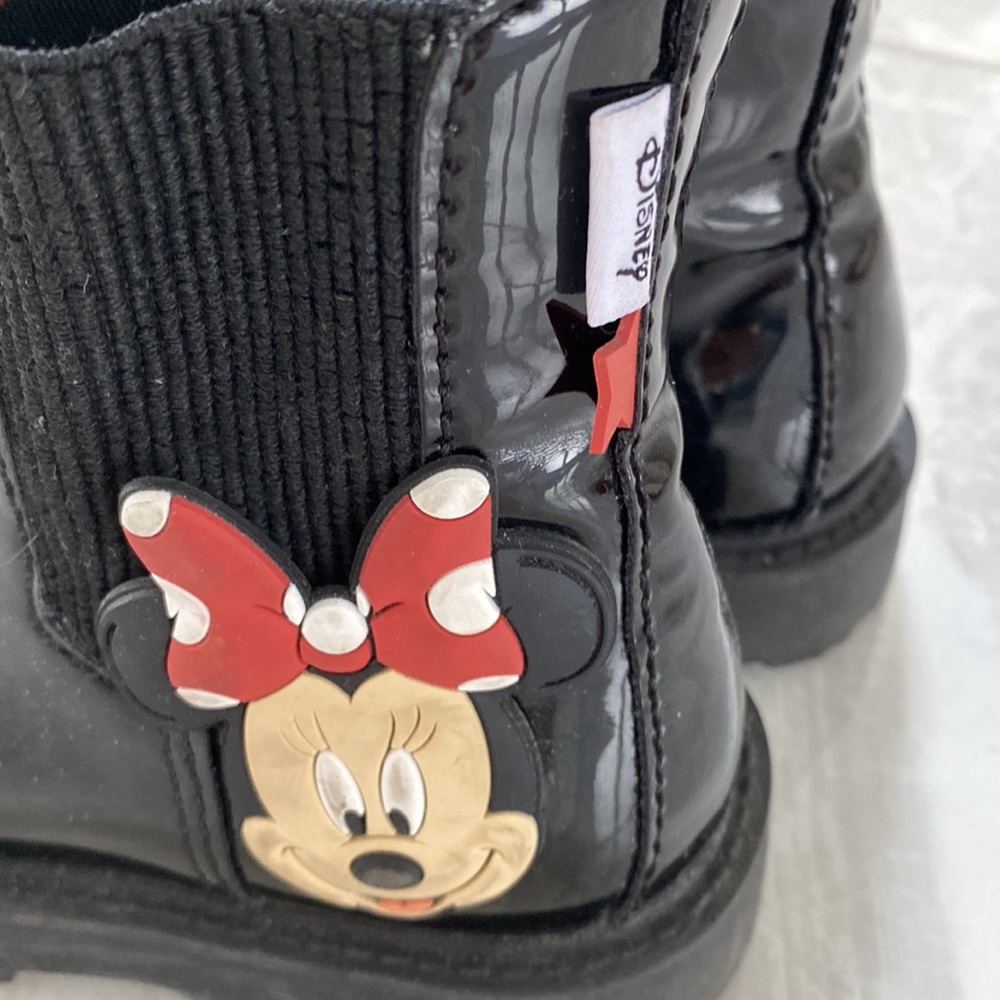Zara Disney Mickey/Miney Chelsea boots - Picture 3 of 8